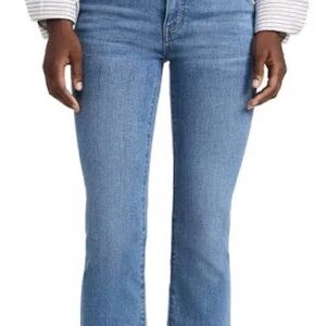 Madewell  Mid-Rise Kick Out - Light Blue 2 8